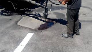 Картинка: днепр, проспект героев, "инновационный ремонт дорожного покрытия" 12 июля 2017