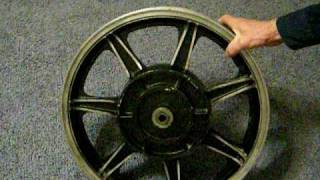 Картинка: cast wheel izh - литой диск иж