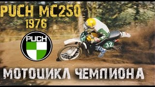 Картинка: #3 puch mc250 1976 г-мотоцикл чемпиона /history dirt bike