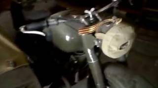 Картинка: мотоцикл м-72 после реставрации