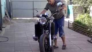 Картинка: первый пуск мотоцикла урал после кап ремонта!! 20  06  2013