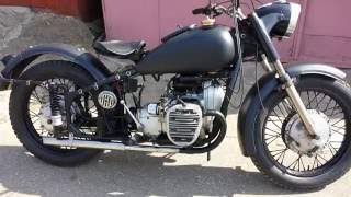 Картинка: мотоцикл урал м-72, 1952 года выпуска, реставрация. тирасполь