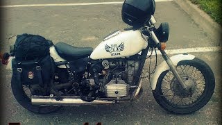 Картинка: мотоцикл днепр мт-11 звук выхлопа с прогоревшим выпускным клапаном .