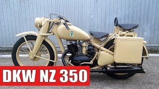 Картинка: мотоцикл dkw nz 350. реставрация прародителя иж. мотоателье ретроцикл