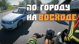 Картинка: покатушка в час пик по городу на старом восход 3м