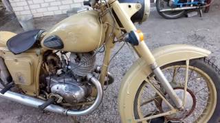 Картинка: иж 56 1960 года выпуска ретро мотоцикл