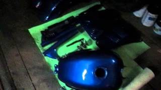 Картинка: начало сборки мотоцикла иж - 56