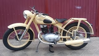 Картинка: советский мотоцикл иж-49 реставрация (soviet motorcycle iz-49 restoration)