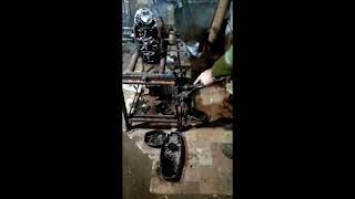 Картинка: станина стапель для ремонта двигателей тяжелых мотоциклов