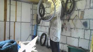 Картинка: реставрация колеса мотоцикла днепр мт  1часть