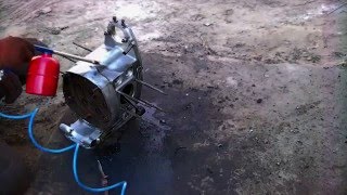 Картинка: мойка двигателя мт "днепр 11" cleaning the engine. kmz dnepr #dneprovod