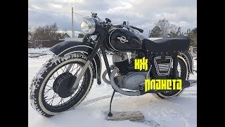Картинка: восстановление мотоцикла иж планета 1966 г.в.