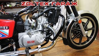 Картинка: zoltex гараж: обслуживание мотоцикла иж планета 6