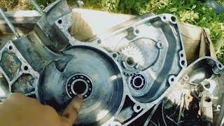 Картинка: сборка двигателя | замена подшипников, сальников. восстановление восход 3м (серия 10)