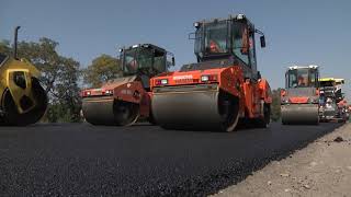 Картинка: ремонт семнадцати километров трассы днепр-запорожье вышел на финальную стадию