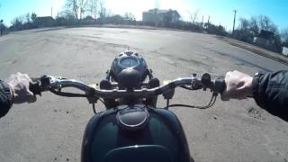 Картинка: днепр мт-9 1975г.прохват после зимы