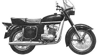 Картинка: обзор мотоцикла восход 1969 года. космические технологии.