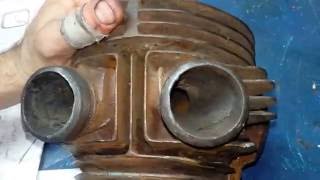 Картинка: иж-49 форсирование, окна цилиндра