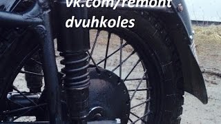 Картинка: реставрация мотоцикла днепр