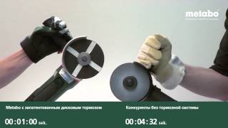 Картинка: запатентованный дисковый тормоз metabo (russian)